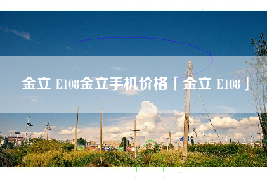 金立 E108金立手机价格「金立 E108」